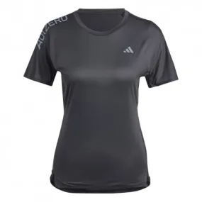 ADIDAS T-Shirt Running Adizero Nero Donna