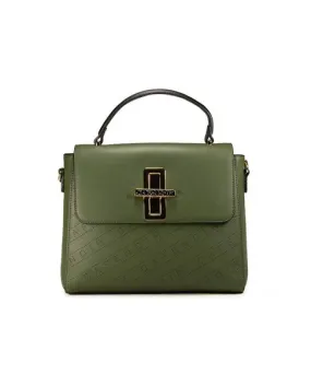 CAFèNOIR NB0503 borsa donna shopping con tracolla verde