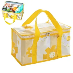 Cestino Da Picnic in Vimini, Borsa Termica Da Campeggio Pieghevole, Borsa Termica Più Grande Picnic, Borsa Termica Picnic Pranzo