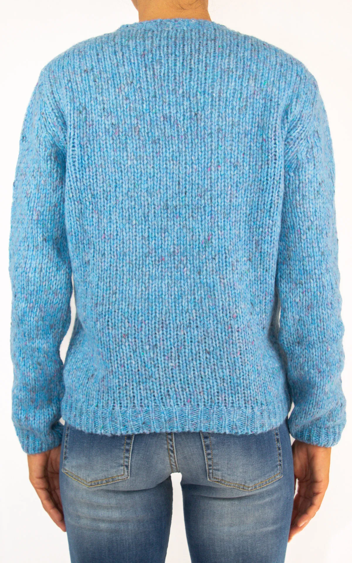 Off-On – maglia in lana – azzurro