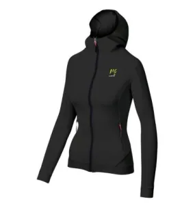 Pile antivento da donna Karpos Minazio Fleece (nero)
